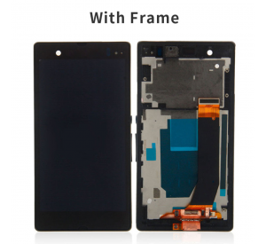 For SONY Xperia Z Display Replacment L36H C6603 C6602 C6606 Display for SONY Xperia Z LCD Touch Screen with Frame  Xperia Z Display Replacment L36H C6603 C6602 C6606 Display for SONY Xperia Z LCD Touch Screen with Frame 