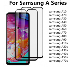 9D Safety Tempered Glass For Samsung Galaxy A10 A20 A30 A40 A50 A60 A70 Full Screen Protector A80 A90 M10 M20 M30 M40 Glass Film