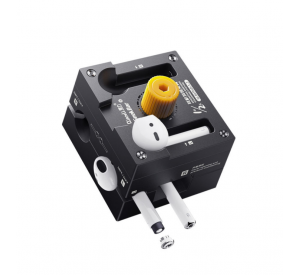 Accesorio de reparación de auriculares Qianli para Airpods 1 2 Airpods Pro abrazadera de alineación de apertura soporte de desmontaje de batería de auriculares