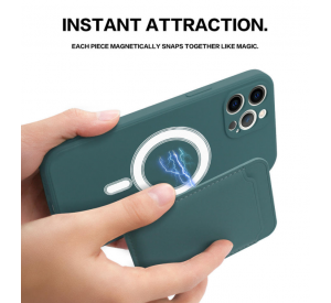 magnetic phone case shockproof silicone magnetic case magsafing phone case for iphone X/XR/11/12/13/14 phone Cover