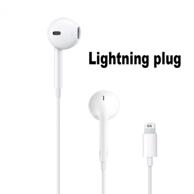 Para iPhone / iPad Android, auriculares Apple originales con enchufe de 3,5 mm y auriculares internos Lightning Auriculares deportivos Auriculares con bajos profundos y ricos' />