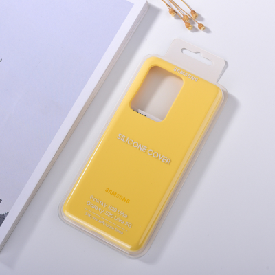 Carcasa protectora completa suave al tacto inferior cerrada para Galaxy S20 Ultra Para Samsung Funda de silicona líquida original S20 / S20 Plus / Note 20 Ultra' />