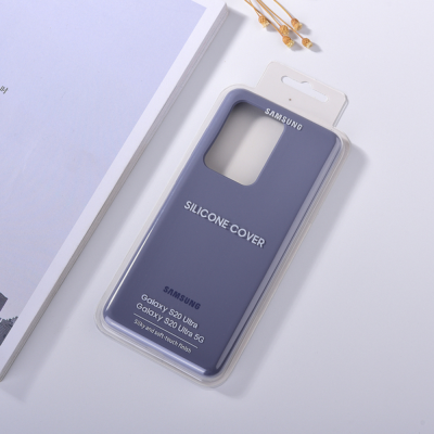 Carcasa protectora completa suave al tacto inferior cerrada para Galaxy S20 Ultra Para Samsung Funda de silicona líquida original S20 / S20 Plus / Note 20 Ultra' />