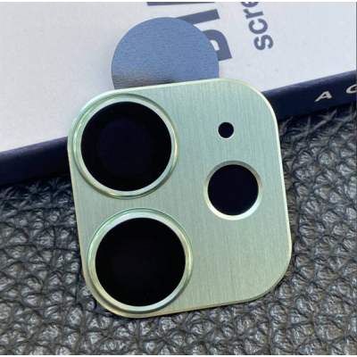 Para iPhone X-14 Pro Max Cámara de metal Cubierta completa Vidrio templado Alta calidad Cámara trasera Pantalla Lente Película Protector Pegamento completo' />