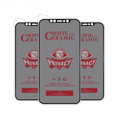 Protector de pantalla antiespía de cerámica suave Película protectora de privacidad para iPhone para Samsung para Xiaomi para Huawei' />