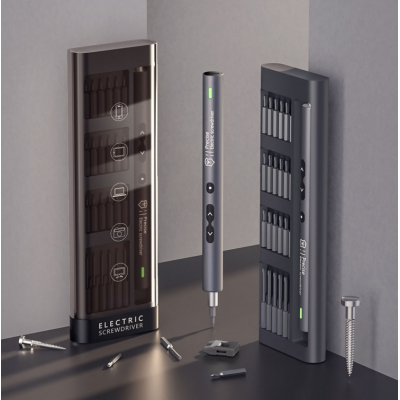 Destornillador eléctrico de precisión 51 en 1 con kits de herramientas de reparación de destornillador eléctrico inalámbrico de 48 Bits' />