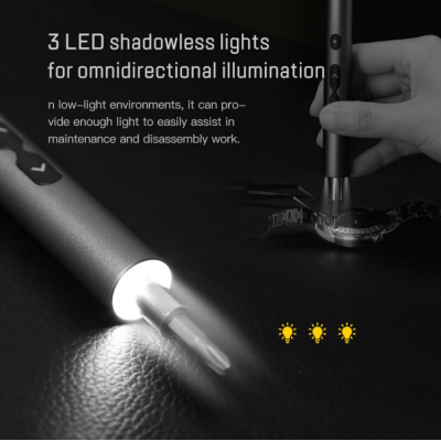 Destornillador eléctrico de precisión 51 en 1 con kits de herramientas de reparación de destornillador eléctrico inalámbrico de 48 Bits' />