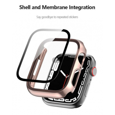 Estuche de 41 mm y 45 mm para Apple Watch Series 7 Cubierta protectora general para parachoques Estuche suave para PC para Apple Watch' />