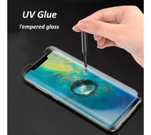 Good Quality UV Film for Huawei Mate 40 RS P40 Pro Nova 8 Pro 5G Full Coverage UV Tempered Glass Screen Protector